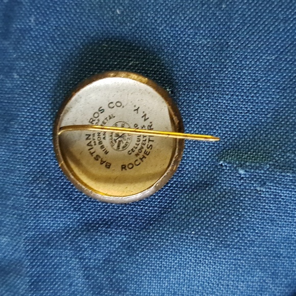 Vintage 1936 Landon Knox & Landon Campaign Pins Presidential Race Sunflower - Picture 5 of 5